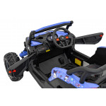 Elektrická bugina Buggy ATV Defend 4x4 - modrá